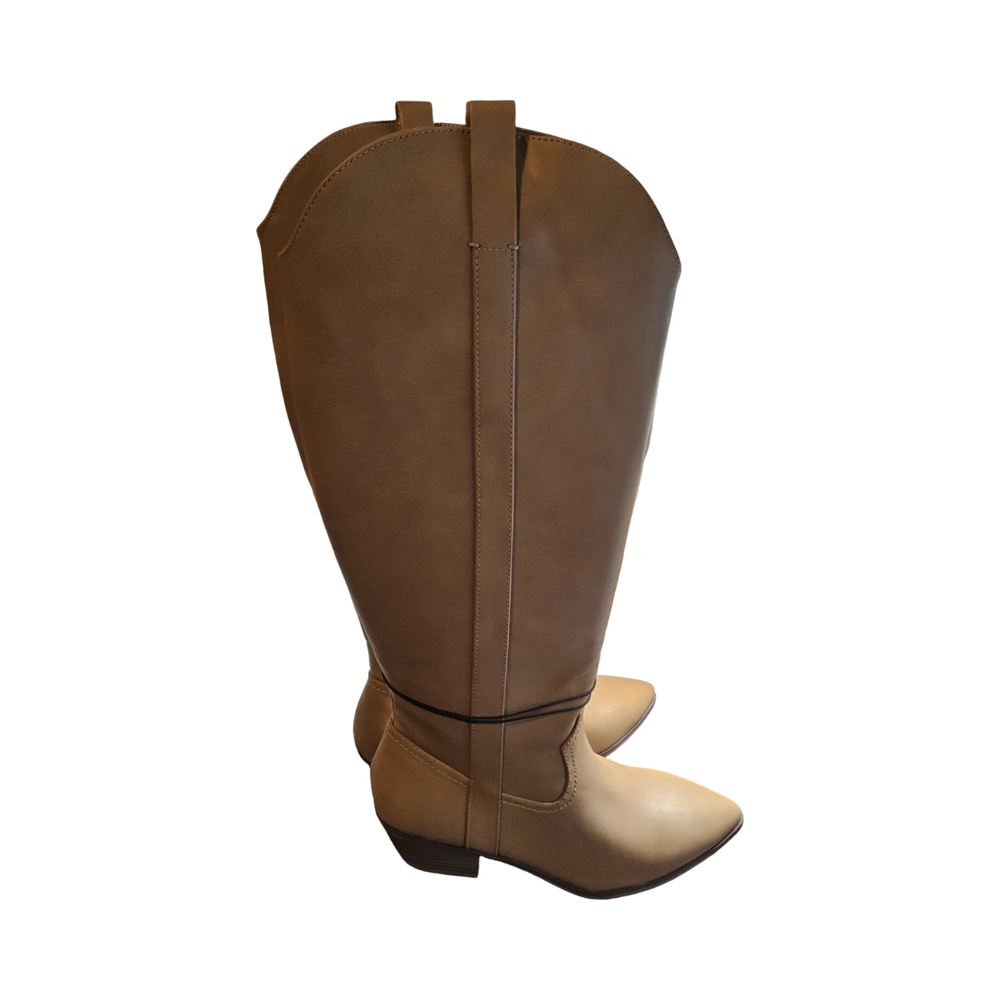 Universal Thread Heeled Boots Size 9 light brown - Picture 5 of 9